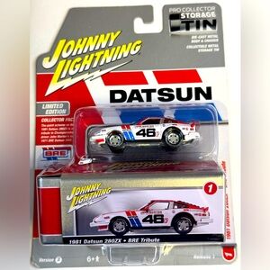 Johnny Lightning 1981 DATSUN 280ZX BRE TRIBUTE RED